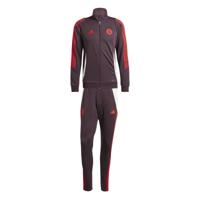 adidas Bayern München Trainingspak Full-Zip 2024-2025 Bordeauxrood Rood Wit - thumbnail