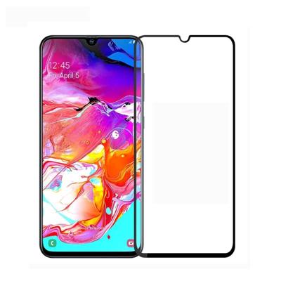 MOFI 9u 2.5 D full screen getemperd glas film voor Galaxy A70 (zwart)