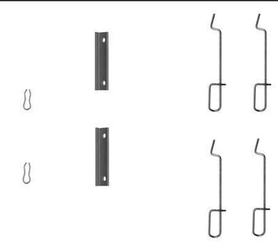 Accessoireset, schijfremblok 1125Q Accessoireset, schijfremblok 1125Q