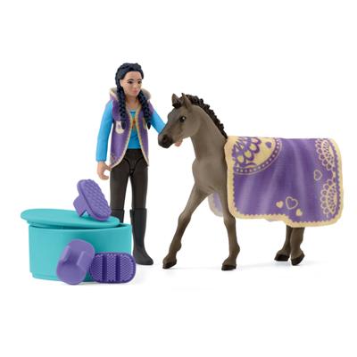 Schleich horse club schoonheidsset met kim 42753