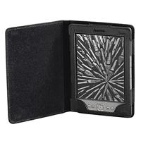 Hama EBook-Case Arezzo voor Kindle (beschermhoes voor Kindle WiFi/Paperwhite en Kobo Touch/Glo om te klappen, beschermhoes opklapbaar) zwart, voor schermgrootte: 15,24 cm (6 inch) - thumbnail