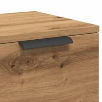 Dressoir 60x30x70 cm bewerkt hout artisan eikenkleurig - thumbnail