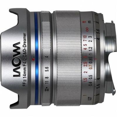 Laowa 14mm f/4 FF RL Zero-D - Leica M (Silver)