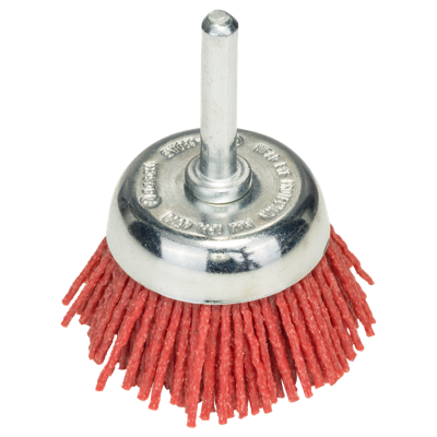 Bosch Accessoires Komstaalborstels voor boormachines - nylondraad met korund schuurmiddel K80, 50 mm - 2609256523