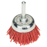 Bosch Accessoires Komstaalborstels voor boormachines - nylondraad met korund schuurmiddel K80, 50 mm - 2609256523 - thumbnail