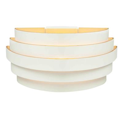 Highlight Design wandlampScudo wit met goud 25cm - W3641.00