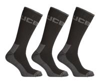 JCB Werksokken Heavy Duty | Maat 44-47 | 3 paar - JCBX108B - thumbnail