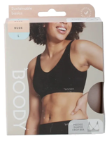 Boody Padded Shaper Crop Bra Nude L - thumbnail