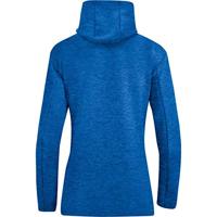 JAKO 6729D Sweater Met Kap Premium Basics Dames - Royal Gemeleerd - 34 - thumbnail