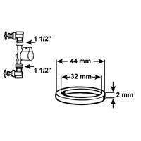 Cornat Dichting Asbestvrij Pomp 1&apos;&apos; (2St) - TEC380313 - thumbnail