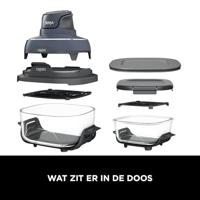 Ninja CRISPi Enkel 3,8 l 1700 W Heteluchtfriteuse Blauw, Grijs, Transparant - thumbnail