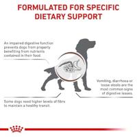 Royal Canin Veterinary Gastrointestinal High Fibre natvoer hond (paté) 4 trays (48 x 410 g) - thumbnail