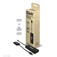 club3D USB 3.2 Gen 1 (USB 3.0) Adapter [1x USB-C stekker - 4x USB-C bus] USB-Hub Typ C - thumbnail