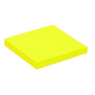 Memoblok quantore 76x76mm neon geel 100 | 6 stuks