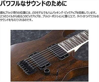 Ibanez GRG121DXL Gio Walnut Flat linkshandige elektrische gitaar - thumbnail