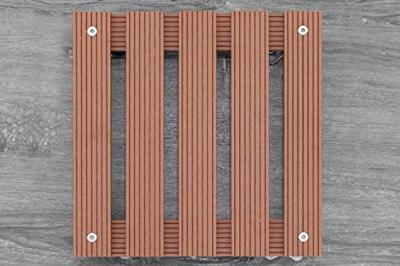 Metafranc Plantenroller 30X30Cm Wpc Bruin W - WU0825100