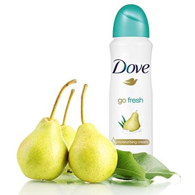 Dove Go Advanced Care Fresh Pear & Aloë Vera Deodorant Spray Dove Go Advanced Care Fresh Pear & Aloë Vera Deodorant Spray