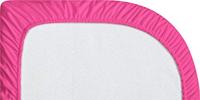 Playshoes hoeslaken katoen voor bijzetbed 81 x 42 cm roze - thumbnail