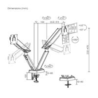 Schermtafel Support Aisens DT38TSR-345 17" - thumbnail