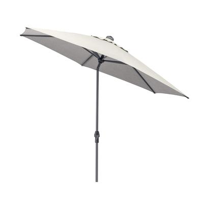 Kettler Easy allround parasol 300 cm Grijs met led verlichting Kettler Easy allround parasol 300 cm Grijs met led verlichting