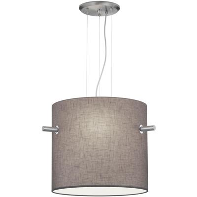 Moderne LED Hanglamp Trion Coleno - E27 Fitting - Mat Nikkel