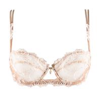 Lise Charmel Lingerie Dressing Floral 1/2 cup Balconette BH bruin/ivoor ACC3088 - thumbnail