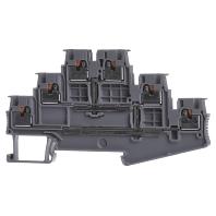 Phoenix Contact 3213742 Meeretageklem 3.5 mm Snelaansluiting Grijs 50 stuk(s)