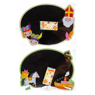 Duckiez Krijtbordje sint inclusief krijt