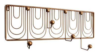 BePureHome Kapstok 'Ornamental', kleur Antique Brass BePureHome Kapstok 'Ornamental', kleur Antique Brass