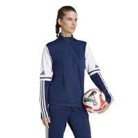 adidas Squadra 25 Trainingstrui 1/4-Zip Dames Donkerblauw Wit - thumbnail