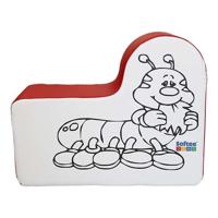 FIGURE WORM 64 HIGH X 25 WIDTH X 80 BACKGROUND CM - thumbnail