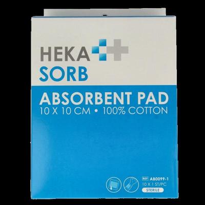 Absorberend verband steriel 10 x 10cm 10 Stuks