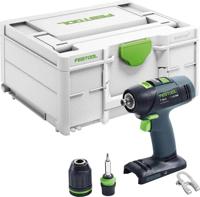 Festool T 18+3-Basic Accu Schroefboormachine 18V Basic Body in Systainer - 576448 - thumbnail