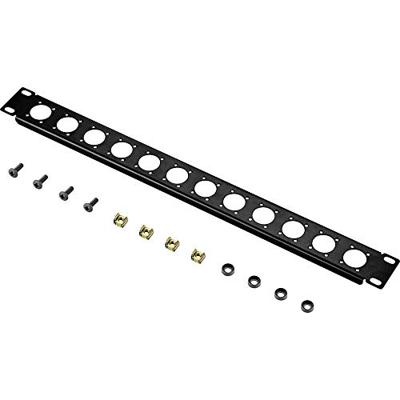 Renkforce 12 poorten Patchbox-scherm 483 mm (19) Zonder connectoren 1 HE Niet ingericht Renkforce 12 poorten Patchbox-scherm 483 mm (19) Zonder connectoren 1 HE Niet ingericht