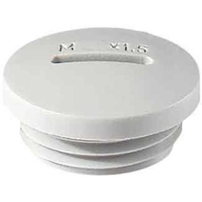 Jacob 10.1615PA7035 10.1615PA7035 Blindstop M16 Polyamide Grijs-wit (RAL 7035) 1 stuk(s)