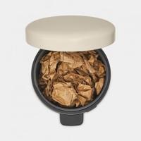 Brabantia pedaalemmer NewIcon 5 liter soft beige - thumbnail