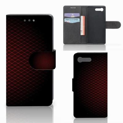 Sony Xperia X Compact | Telefoon Hoesje | Geruit Rood