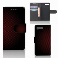 Sony Xperia X Compact | Telefoon Hoesje | Geruit Rood - thumbnail