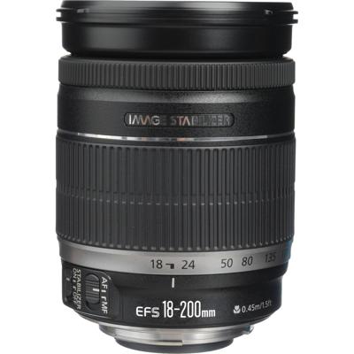 Canon EF-S 18-200mm f/3.5-5.6 IS SLR Zwart