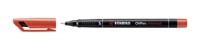 STABILO OHPen universal, OHP-marker, permanent, superfijn 0,4 mm, rood - thumbnail