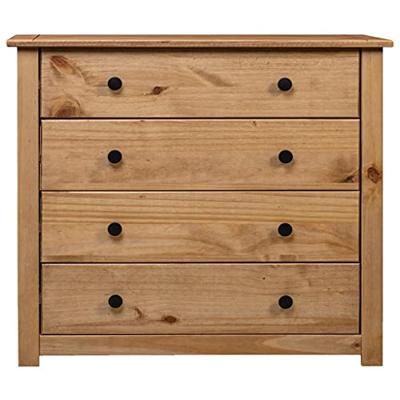 VidaXL Bijzetkast panama range 80x40x73 cm grenenhout