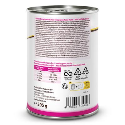 WOLFSBLUT VetLine Hypoallergenic Horse - natvoer voor honden - 395g