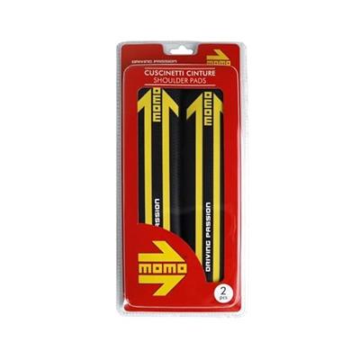 Kussentje voor veiligheidsgordel MOMO MOMLSHPE4CB Zwart