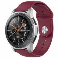 Rubberen sportband - Bordeaux - Xiaomi Mi Watch / Xiaomi Watch 2 / Xiaomi Watch S1 / S2 / S3 / S4 - thumbnail