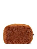 Essenza Essenza Lucy Teddy Make-up Bag L: 15 - W: 10 - H: 10 Leather brown - thumbnail