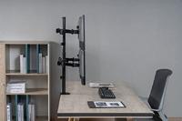 Equip 650159 monitorarm Zwart - thumbnail