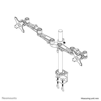 Neomounts FPMA-D935D monitor bureausteun monitorarm Neomounts FPMA-D935D monitor bureausteun monitorarm