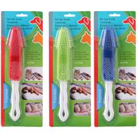 PET Haarborstel dier 27cm - thumbnail