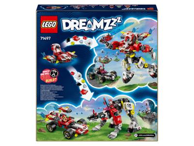 LEGO dreamzzz 71497 coopers tijgermecha en zero's hot rod auto