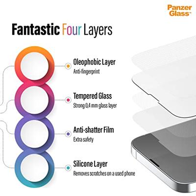 PanzerGlass Screenprotector iPhone 12(Pro) - thumbnail